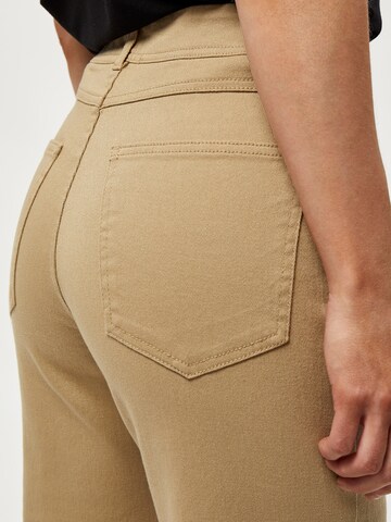 DESIRES regular Jeans 'Florence' i brun