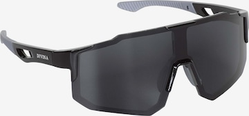 Occhiali da sole sportivi di Divina in nero: frontale