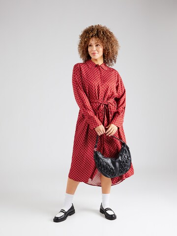 Tommy Hilfiger Curve Shirt dress in Red