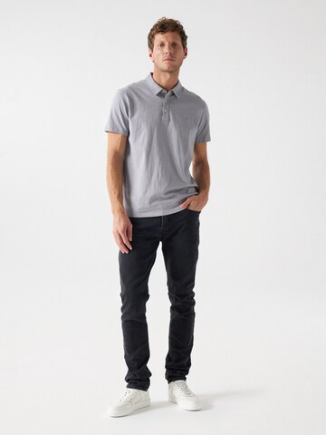 Coupe slim Jean Salsa Jeans en noir