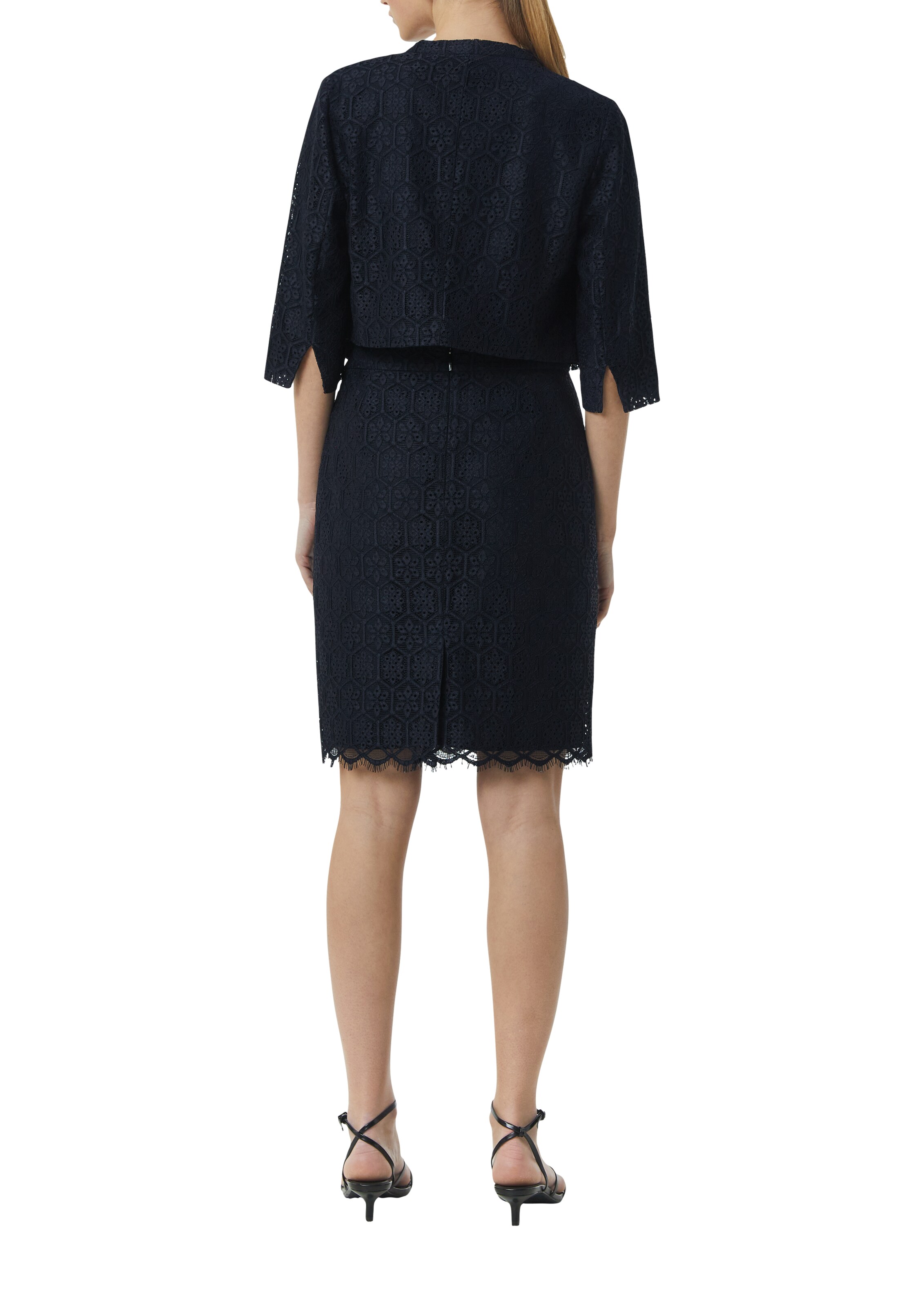 COMMA Skirt in Blue: back