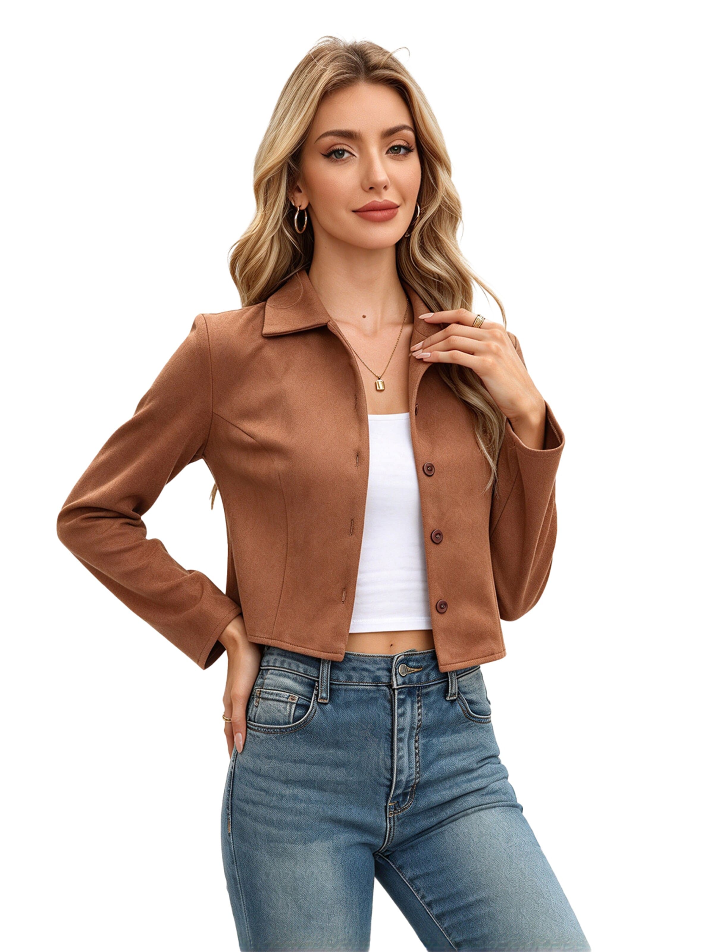 KoJooin Blazer‌‌‌ in Braun: Vorderseite