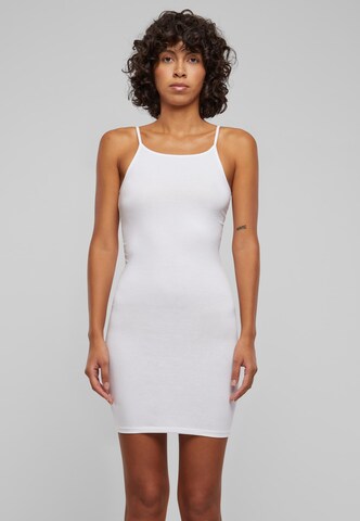 Urban Classics Dress in White: front