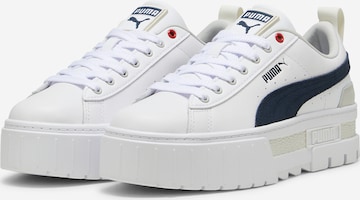 PUMA - Zapatillas deportivas bajas 'Mayze' en blanco: frente