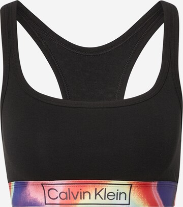 Calvin Klein Underwear Bralette Bra in Black: front