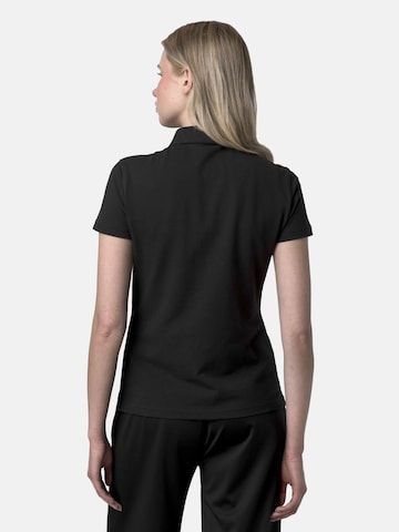 K-Way T-shirt 'K-WAY AMDEA PIQUE SLIM T-Shirt e Polo' i svart
