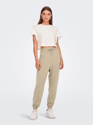 ONLY Tapered Broek 'SCARLETT' in Beige