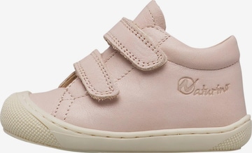 NATURINO Sneakers 'COCOON VL' in Beige: voorkant