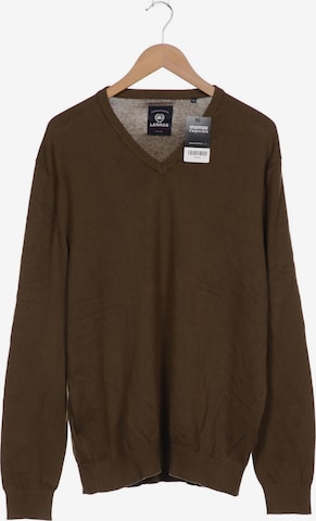 LERROS Sweater & Cardigan in XXL in Brown: front
