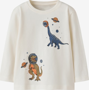 NAME IT Shirt 'NMMVICTOR' in Wit: voorkant