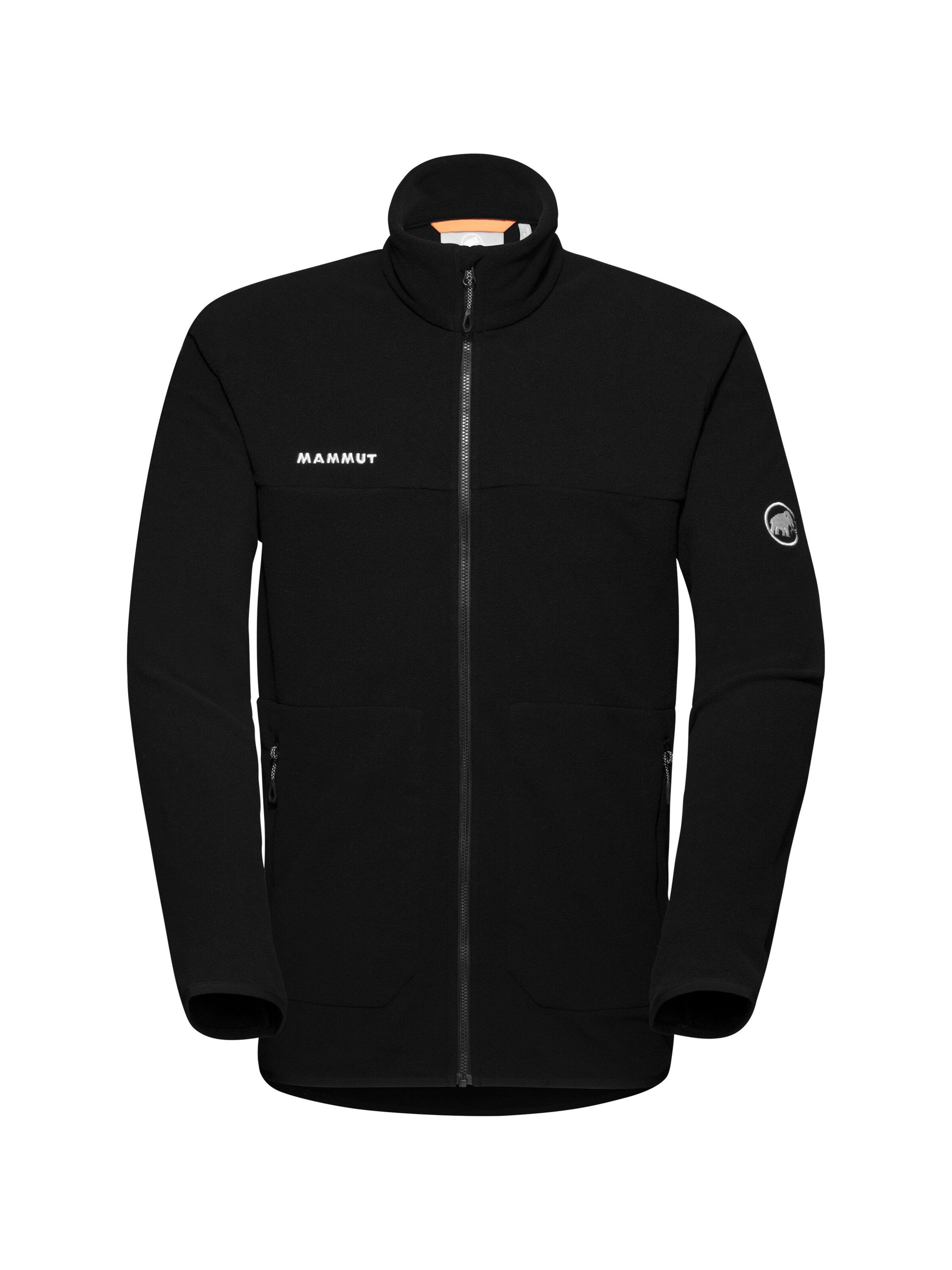 MAMMUT Funktionsfleecejacke ‘Innominata Light’ in Schwarz: Vorderseite