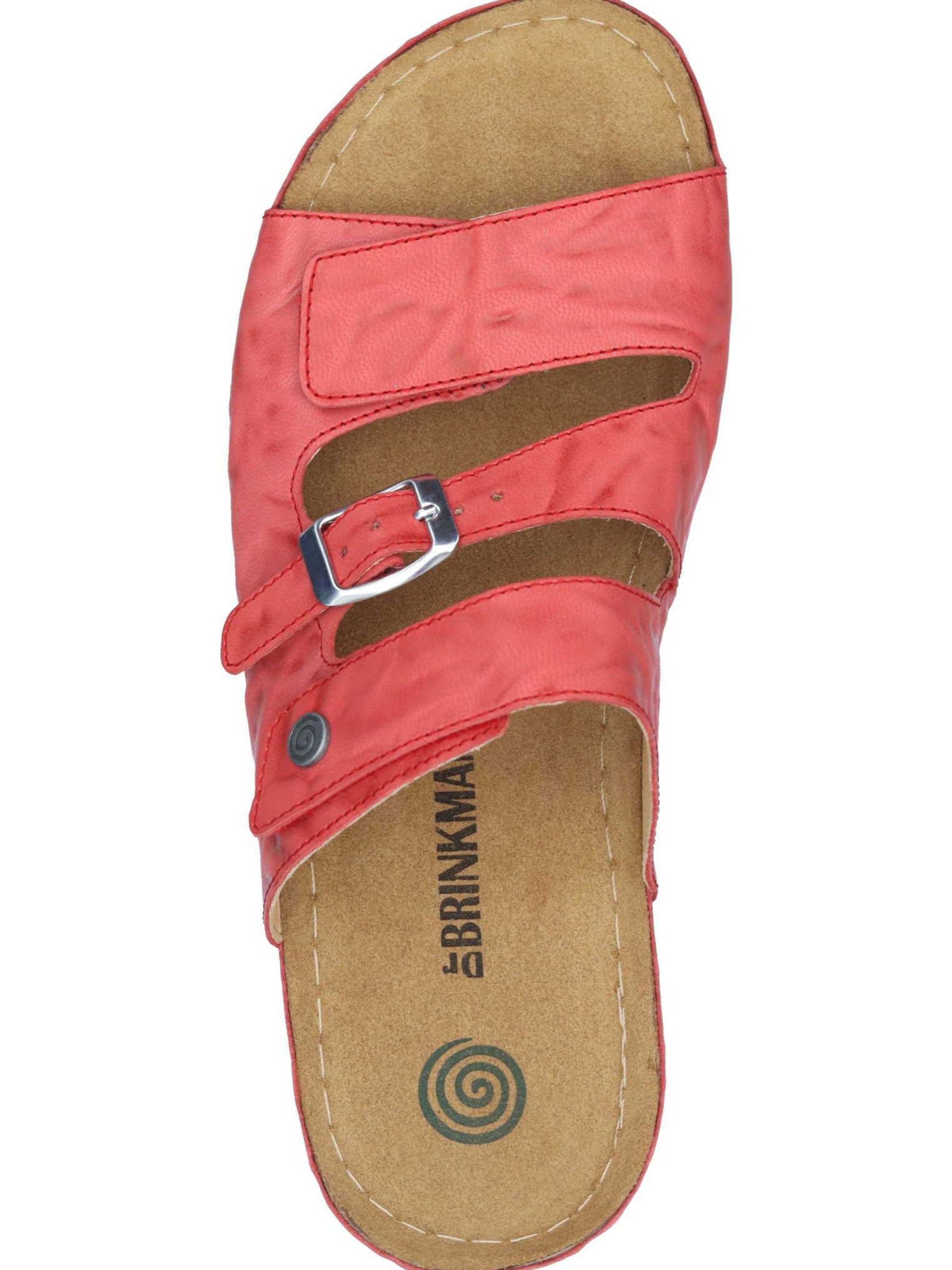 DR. BRINKMANN Mules 'SAGUNT' in Red
