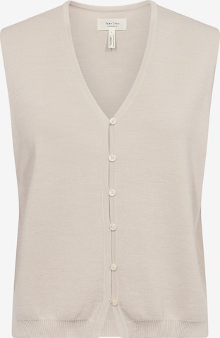 Gilet 'Natika' Part Two en beige : devant