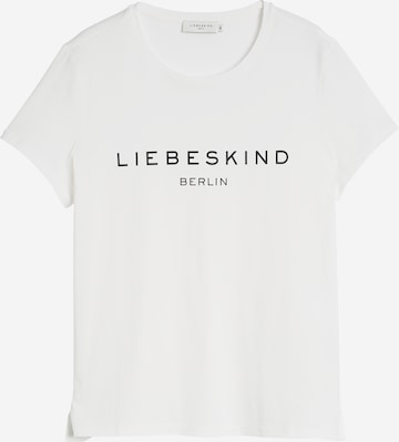 Liebeskind Berlin Shirt in Wit: voorkant