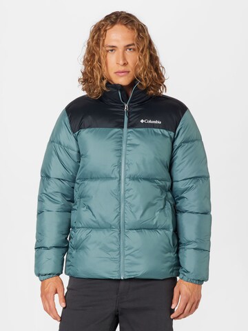 COLUMBIA Outdoorjas 'Puffect II' in Groen: voorkant