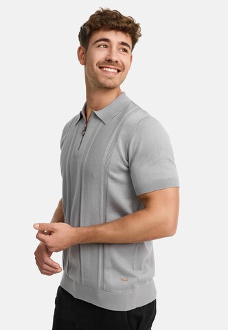INDICODE JEANS Shirt ' Sago ' in Grijs