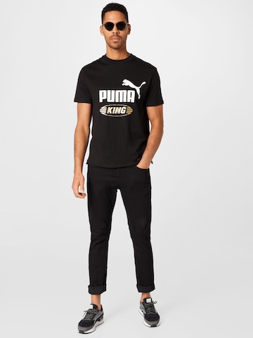 PUMA Shirt 'King' in Zwart