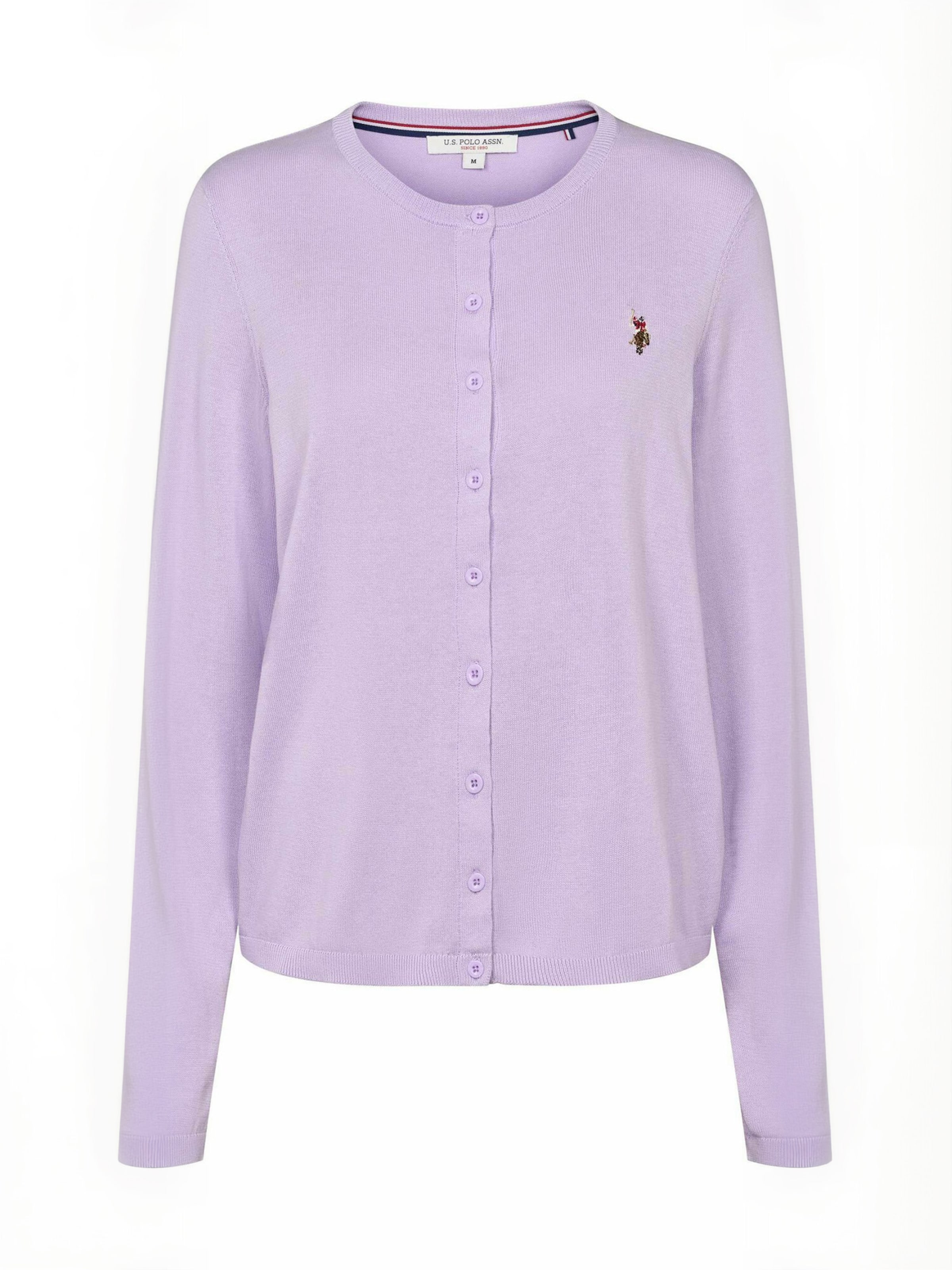 U.S. POLO ASSN. Sweter 'UWKimmi' w kolorze fioletowy: przód