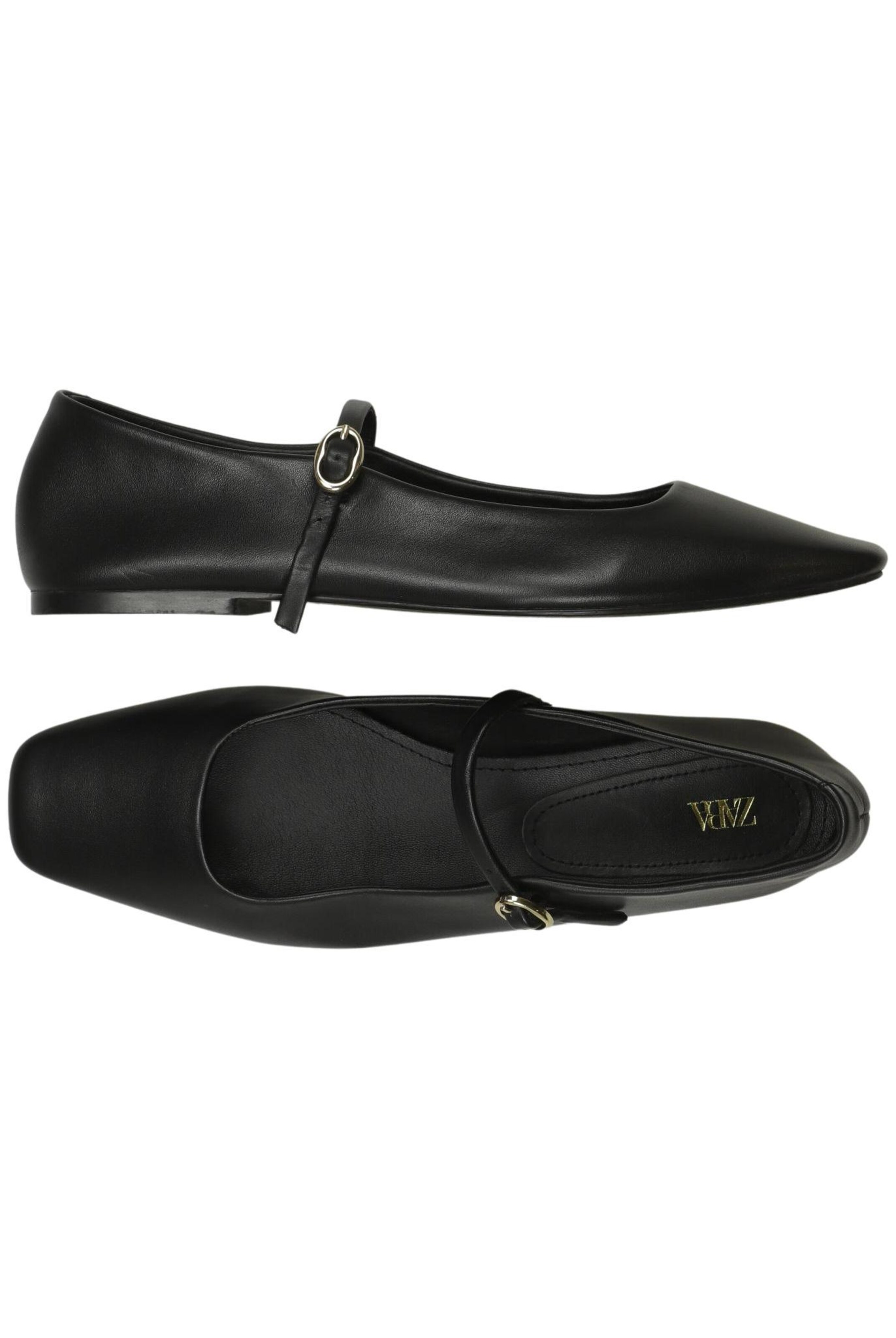 ZARA Ballerina 40 in Schwarz: Vorderseite