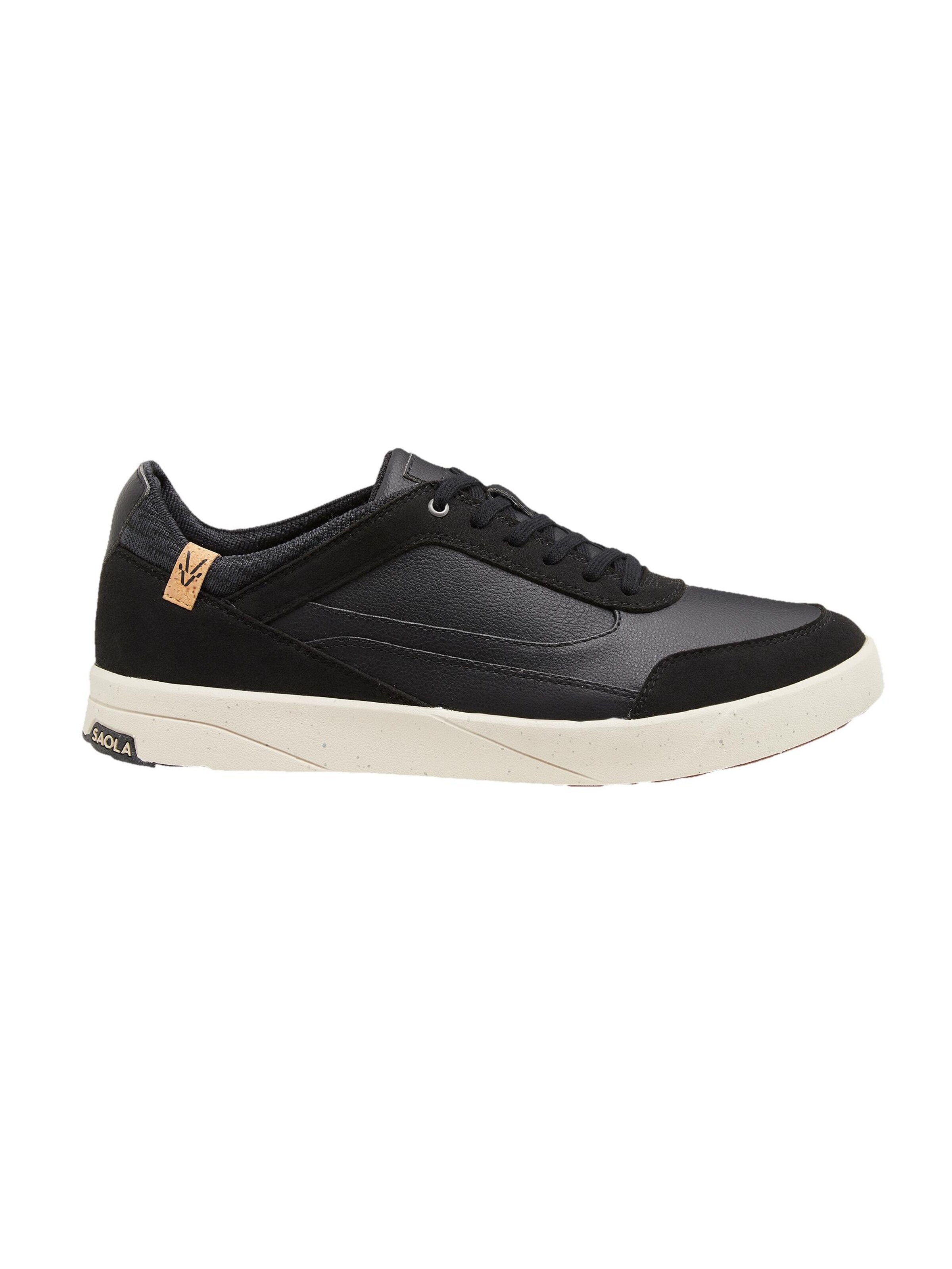 SAOLA Schnürschuh 'Quito M Black'‌‌‌‌‌‌‌‌ in Schwarz: Vorderseite