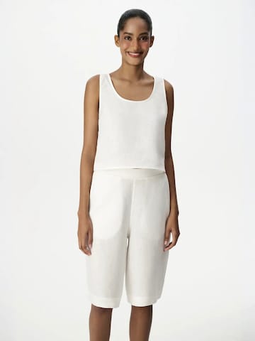 Body a camicia di Penti in bianco: frontale