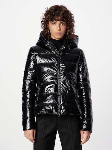 PATRIZIA PEPE Winter Jacket in Black: front