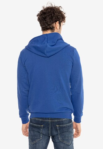 Redbridge Sweatjacke 'New Haven' in Blau