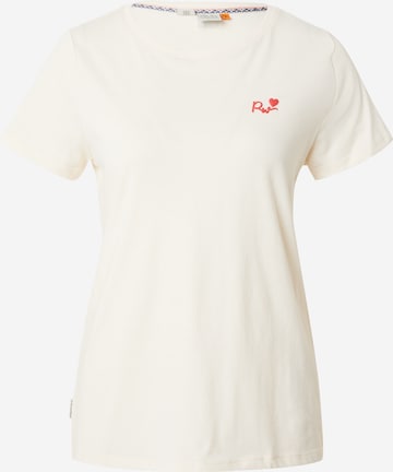 Ragwear Shirt 'ADORI LOVE' in Beige: front