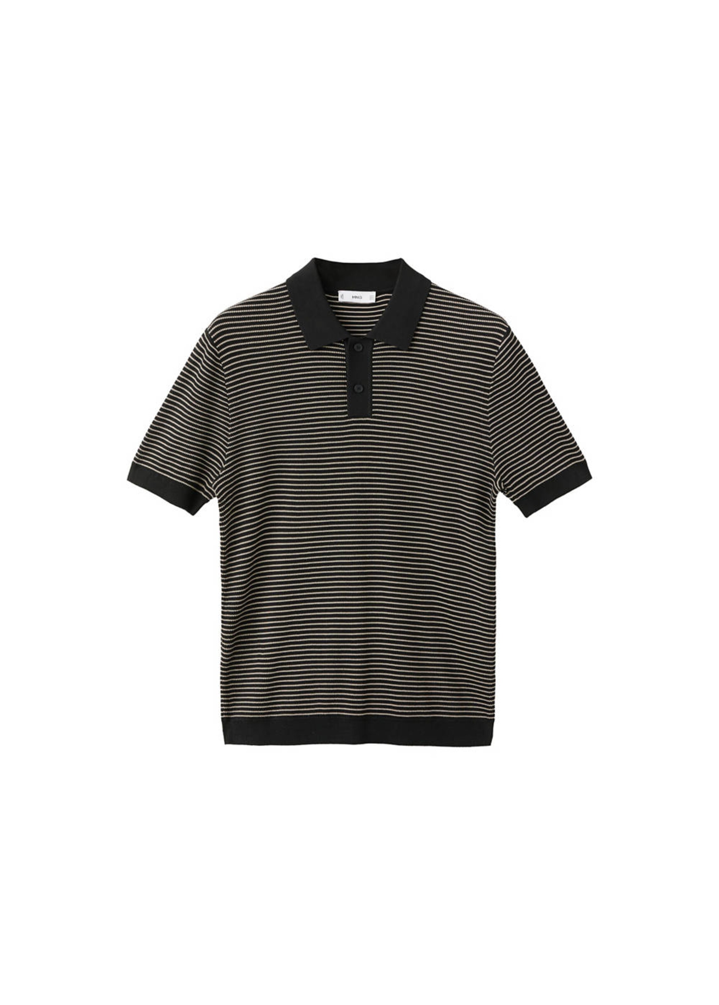 MANGO MAN Shirt 'Talaiar' in Black: front