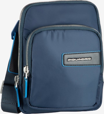 Piquadro Crossbody Bag in Blue: front