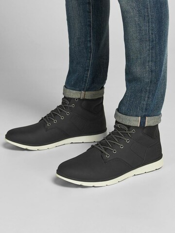 JACK & JONES Schnürboots 'JOINER' in Schwarz