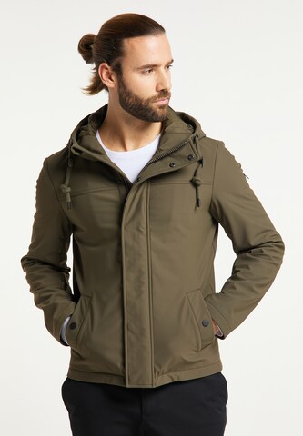 DreiMaster Klassik Between-Season Jacket in Green: front