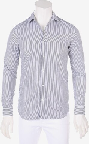 Calvin Klein Button Up Shirt in XS in Grey: front