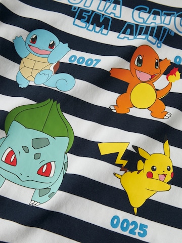 NAME IT Shirt 'NMMMALONE POKEMON' in Blue
