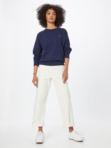 LEVI'S ® Sweatshirt 'Standard Crewneck Sweatshirt' in Blauw