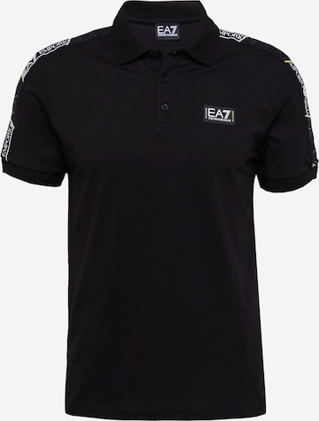 EA7 Emporio Armani Shirt in Black: front