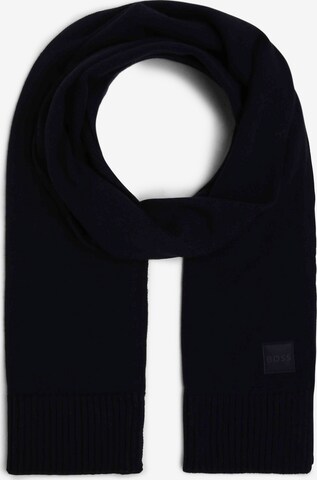 BOSS Scarf ' Akaio ' in Blue: front