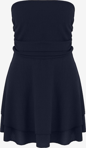 Trendyol Curve Коктейльное платье в Синий: спереди