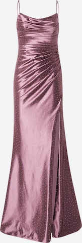 LUXUAR Iltapuku värissä lila: etupuoli