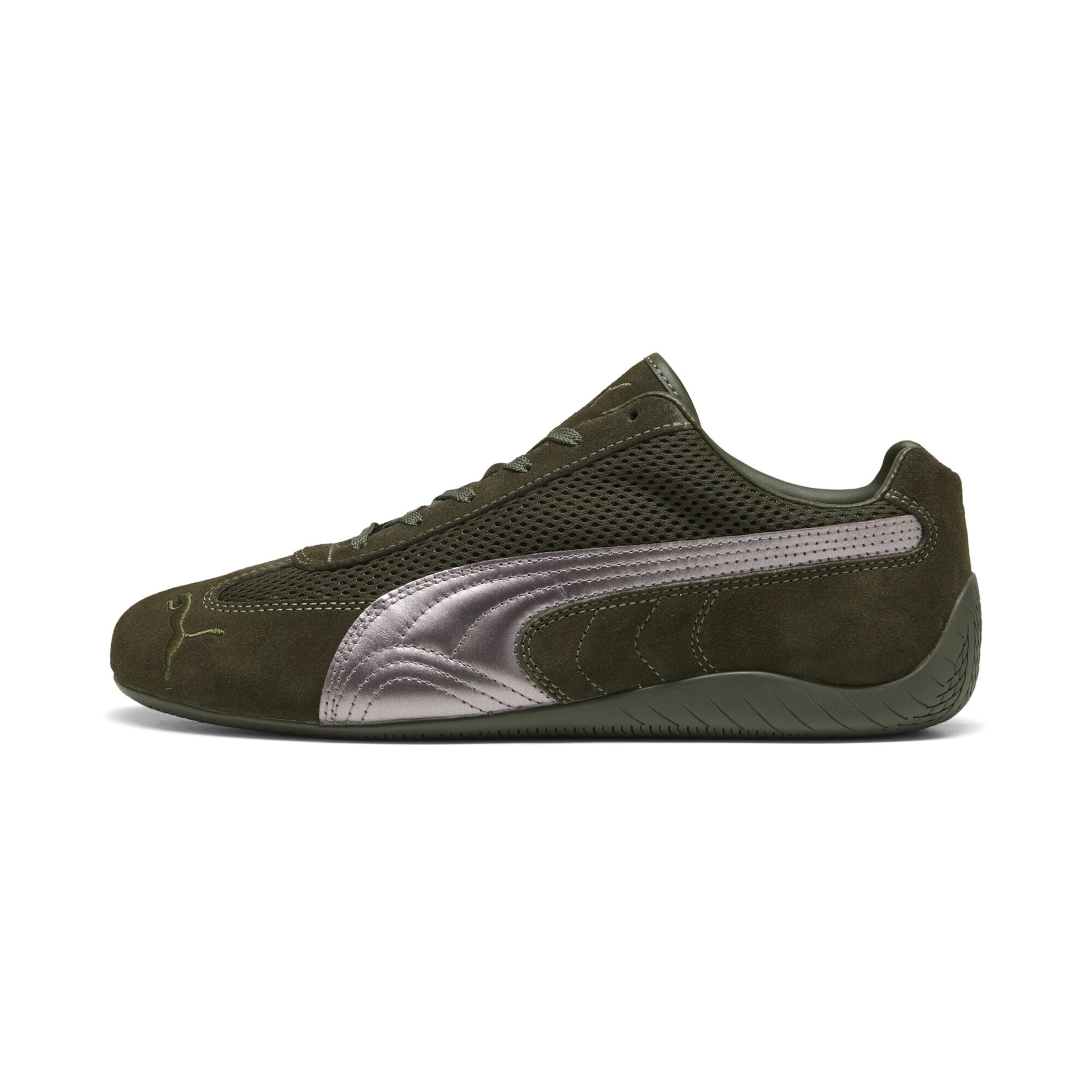 PUMA Platform trainers 'Speedcat Premium' in Olive / Silver, Item view
