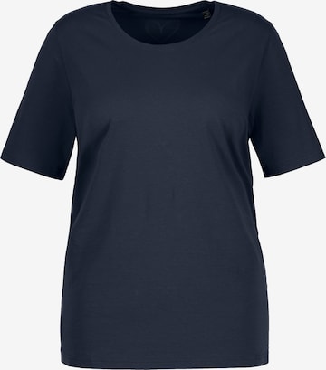 Ulla Popken Shirt in Blau: Vorderseite