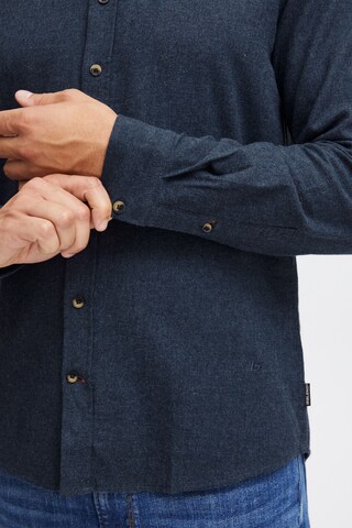 BLEND Regular fit Button Up Shirt 'Burley' in Blue