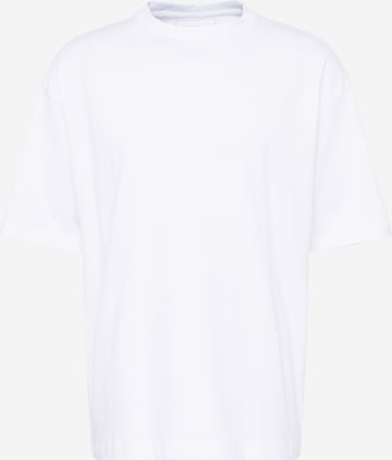 T-Shirt TOM TAILOR DENIM en blanc : devant