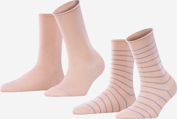 FALKE Socken in Pink: front