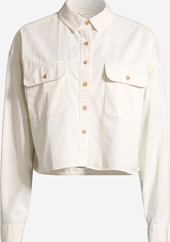 AÉROPOSTALE Blouse in Beige: front