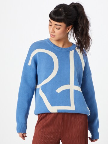 ARMEDANGELS Sweater 'Mania' in Blue: front