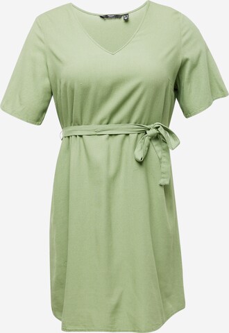 Vero Moda Curve Šaty 'MYMILO' - Zelená: predná strana