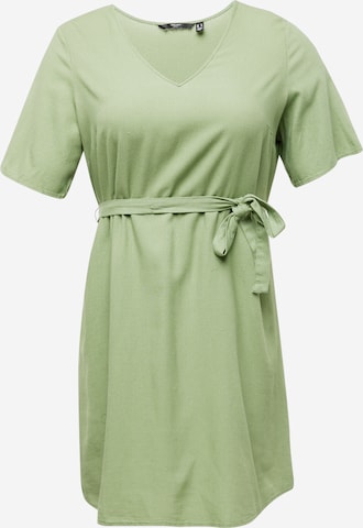 Vero Moda Curve - Vestido 'MYMILO' en verde: frente