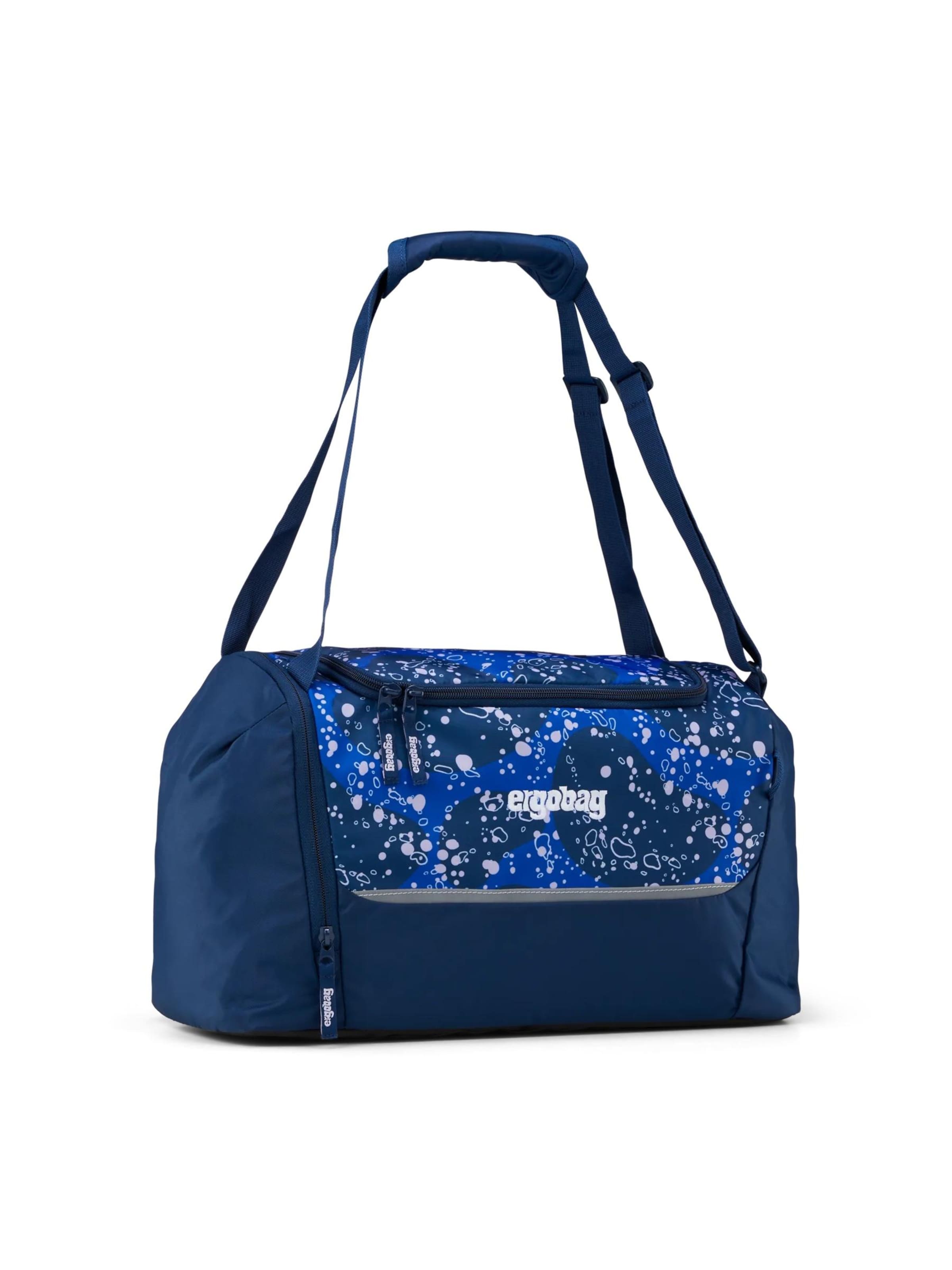 ergobag Athletic Gym Bag 'Sporttasche Sporttasche' in Blue: front