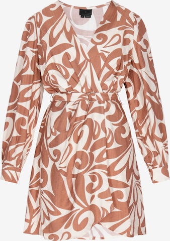 Robe DreiMaster Klassik en beige : devant